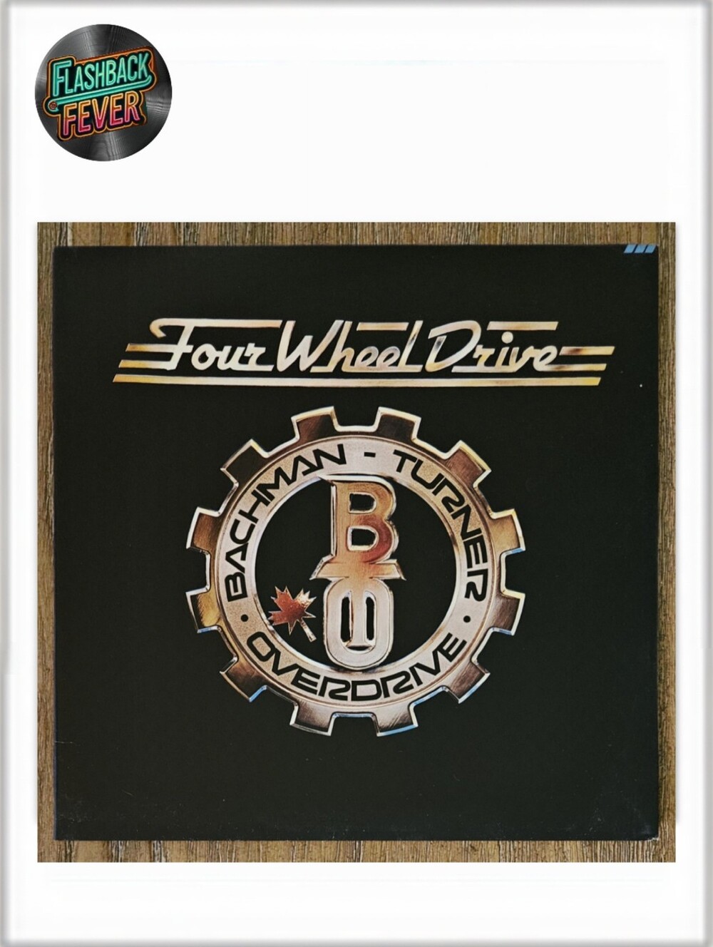 BTO•Four Wheel Drive•1975 US (#SRM-1-1027)•Terre Haute Pressing, Embossed Sleeve